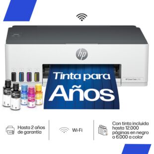 Impresora Multifuncional HP Smart Tank 520 (1F3W2A)