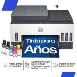 Impresora Multifuncional HP Smart Tank 790 (4WF66A)