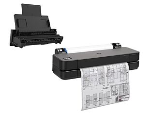 Impresora Plotter HP DesignJet T250 de 24" Edici&oacute;n 2025 + Alimentador autom&aacute;tico de documentos HP DesignJet T200/T600 (5HB06D-8AJ60A)