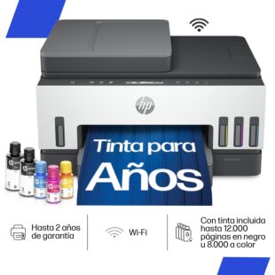 Impresora Multifuncional HP Smart Tank 750 (6UU47A)