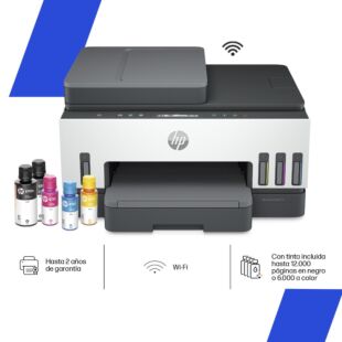 Impresora Multifuncional HP Smart Tank 750 (6UU47A)