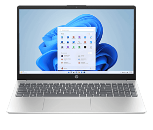 Notebook HP 15-fc0079la, AMD Ryzen 5, 8 GB RAM, 512 GB SSD, 15.6", HD Windows 11 Home - 15.6" - Plateado natural (AY6T0LA)