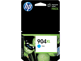 Cartucho original de tinta de alta capacidad HP 904XL cian (T6M04AL)
