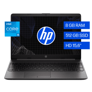 Notebook HP 250R G9 de 15,6", Intel® Core™ i5, 8GB RAM, 512GB SSD - 15.6" - Plateado ceniza oscuro (B86LMLT)