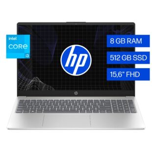 Notebook HP 15-fd0238la, Windows 11 Home Single Language, 15.6", Intel® Core™ i3, 8GB RAM, 512GB SSD, FHD, Dorado cálido - 15.6" - Cubierta dorada cálida, base y marco de teclado en plata natural (BM7S6LA)