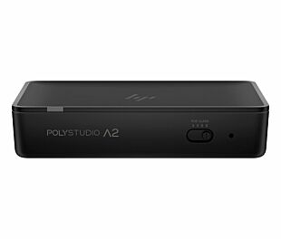 HP Poly Studio A2 Puente de audio con cable CAT6A de extensión de micrófono y placa de montaje (B22X2AA)