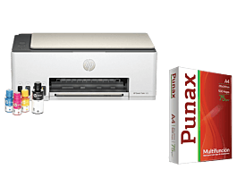 Impresora Multifuncional HP Smart Tank 583 + Resma de Regalo LEDESMA PUNAX A4