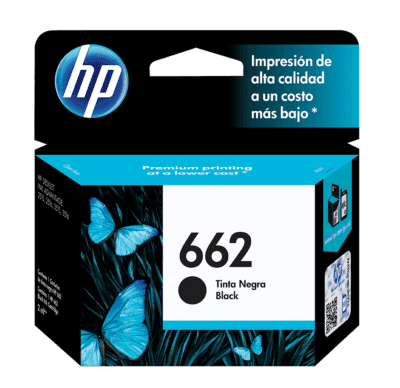 Cartucho de Tinta HP 662 Negra Original - Tienda HP.com Argentina
