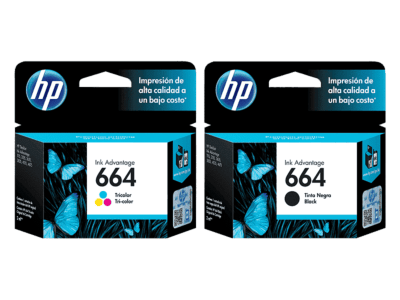Kit de Cartuchos HP 664 Tricolor + Negro Original - Tienda HP.com Argentina