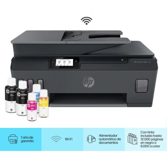 Impresora Multifuncional HP Smart Tank 530 (4SB24A)