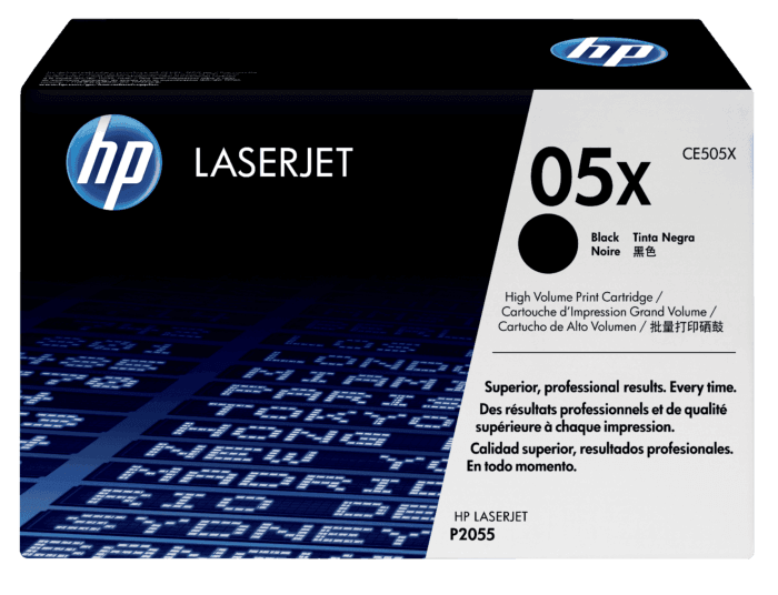 Cartucho de Tóner HP 05X Negro Alto Rendimiento LaserJet Original