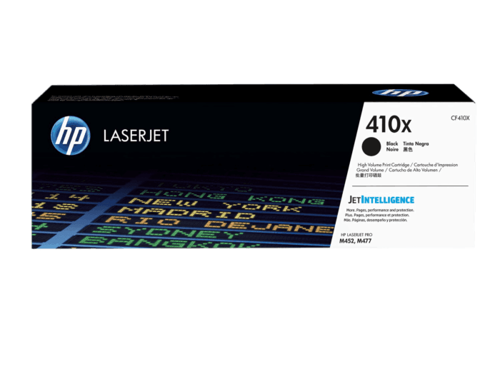Cartucho de Tóner HP 410X Negro Alto Rendimiento LaserJet Original