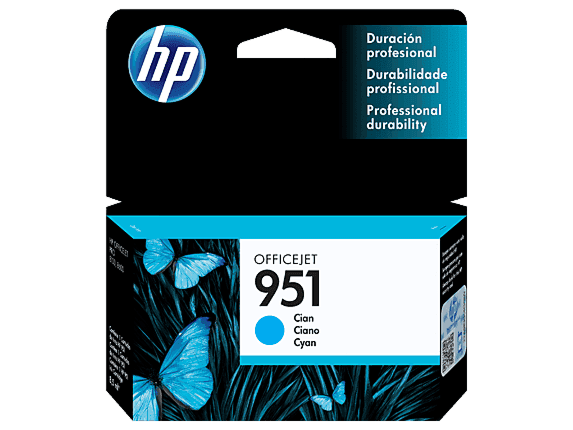 Cartucho de Tinta HP 951 Cian Original - Tienda HP.com Argentina